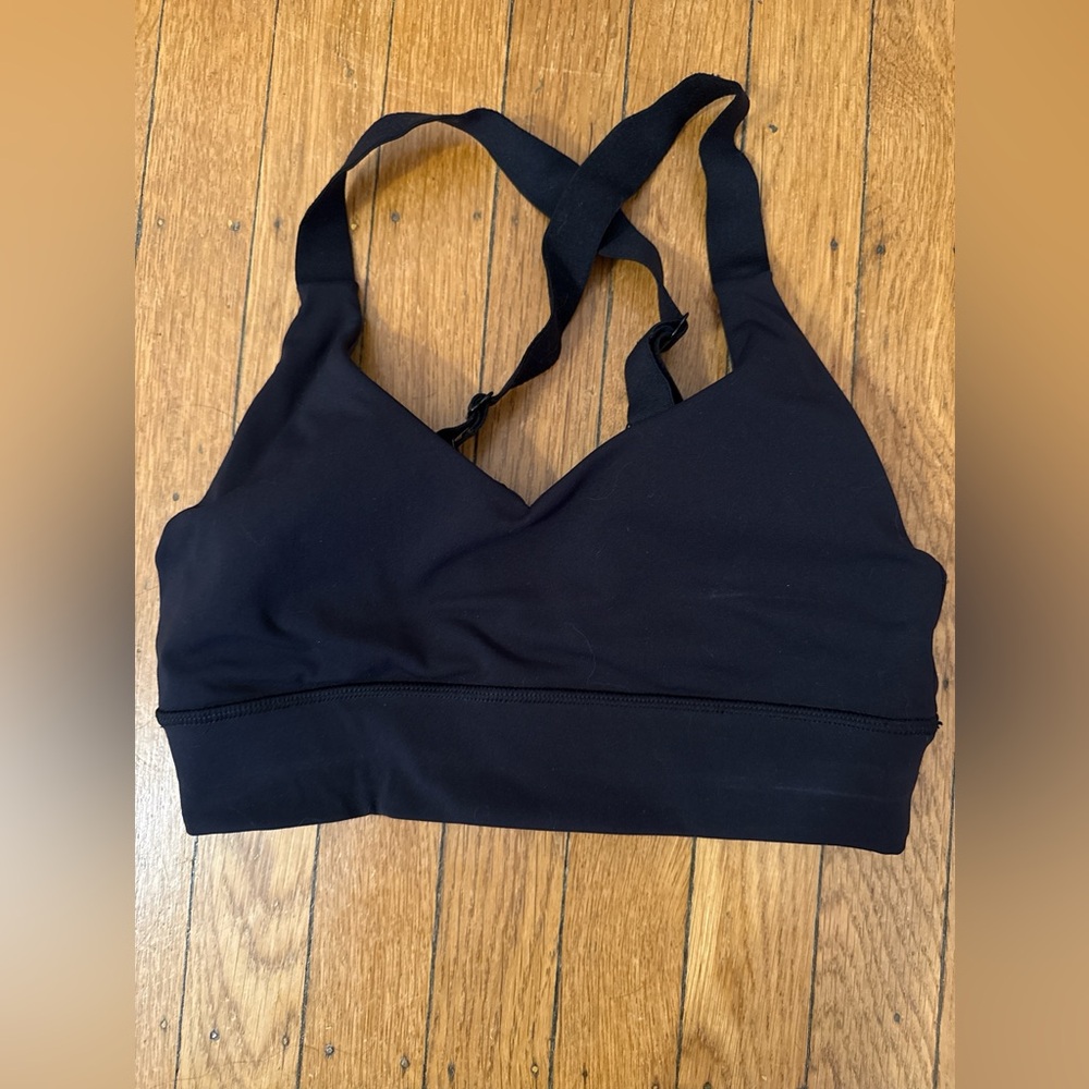 Aritzia Black Sports Bra